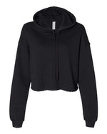 BELLA + CANVAS 7502 - Women's Crop Fleece Hoodie Sweatshirt