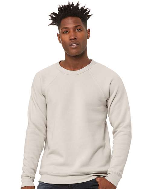 BELLA + CANVAS 3901 - Unisex Sponge Fleece Raglan Crewneck Sweatshirt