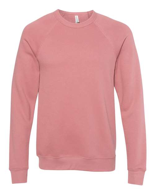 BELLA + CANVAS 3901 - Unisex Sponge Fleece Raglan Crewneck Sweatshirt