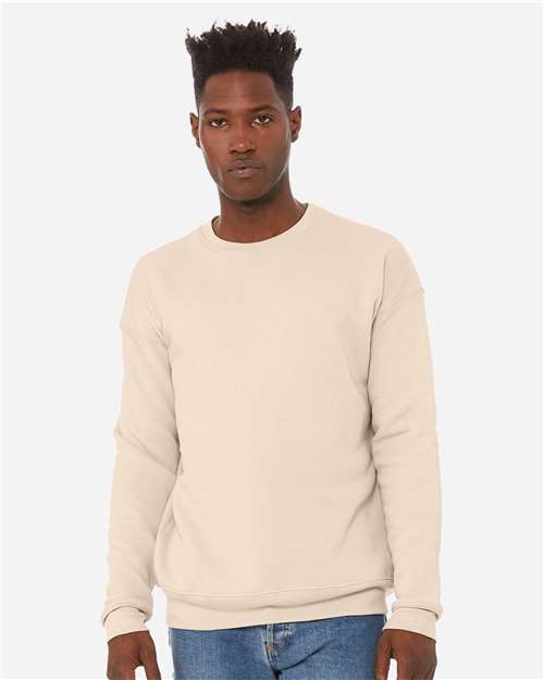 BELLA + CANVAS 3945 - Unisex Sponge Fleece Drop Shoulder Crewneck Sweatshirt