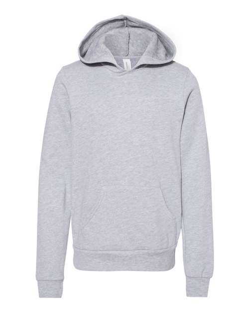 BELLA + CANVAS 3719Y - Youth Sponge Fleece Hoodie Sweatshirt