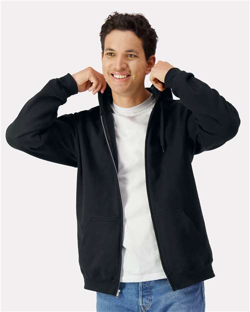 Gildan SF600 - Unisex Softstyle® Full-Zip Hooded Sweatshirt
