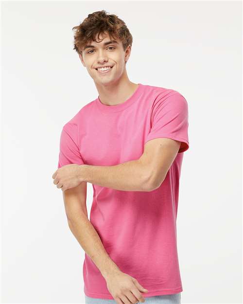M&O 4800 - T-shirt doux au toucher pour hommes, couleur or