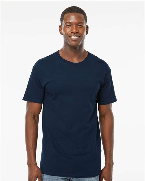M&O 4800 - T-shirt doux au toucher pour hommes, couleur or