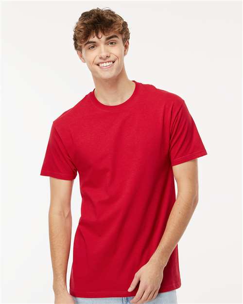 M&O 4800 - T-shirt doux au toucher pour hommes, couleur or
