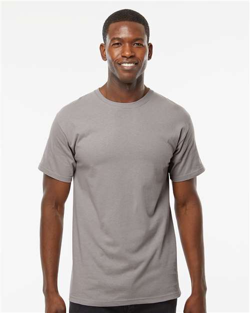 M&O 4800 - T-shirt doux au toucher pour hommes, couleur or