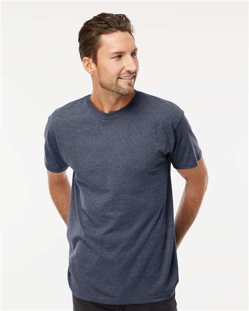 M&O 4800 - T-shirt doux au toucher pour hommes, couleur or