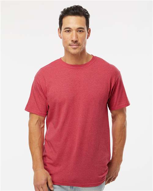 M&O 4800 - T-shirt doux au toucher pour hommes, couleur or