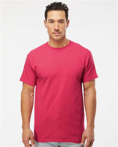 M&O 4800 - T-shirt doux au toucher pour hommes, couleur or