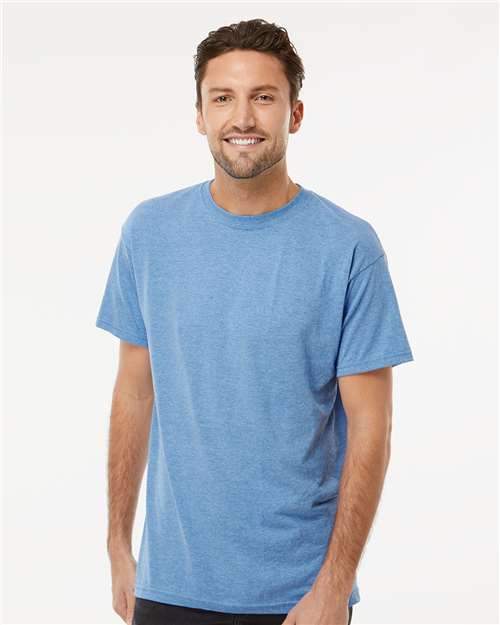 M&O 4800 - T-shirt doux au toucher pour hommes, couleur or