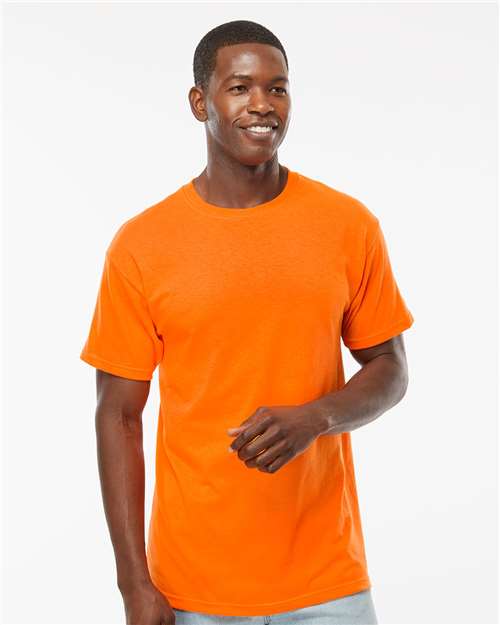M&O 4800 - T-shirt doux au toucher pour hommes, couleur or