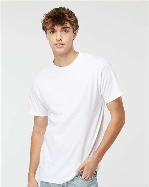 M&O 4800 - T-shirt doux au toucher pour hommes, couleur or