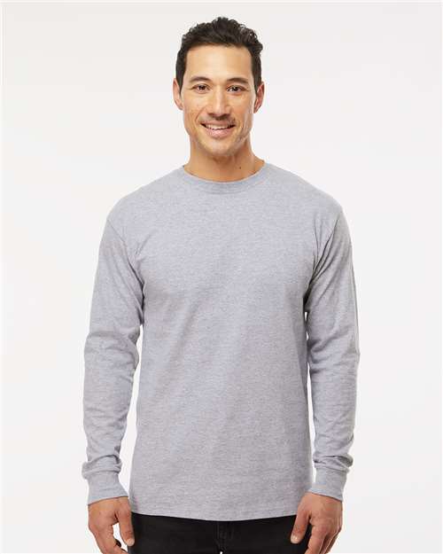 M&O 4820 - Unisex Gold Soft Touch Long Sleeve T-Shirt