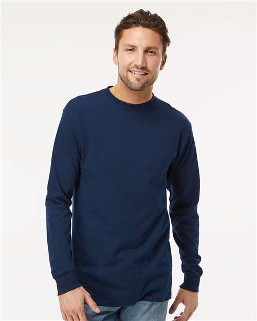 M&O 4820 - Unisex Gold Soft Touch Long Sleeve T-Shirt