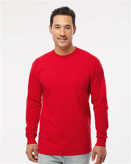 M&O 4820 - Unisex Gold Soft Touch Long Sleeve T-Shirt