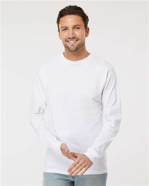 M&O 4820 - Unisex Gold Soft Touch Long Sleeve T-Shirt