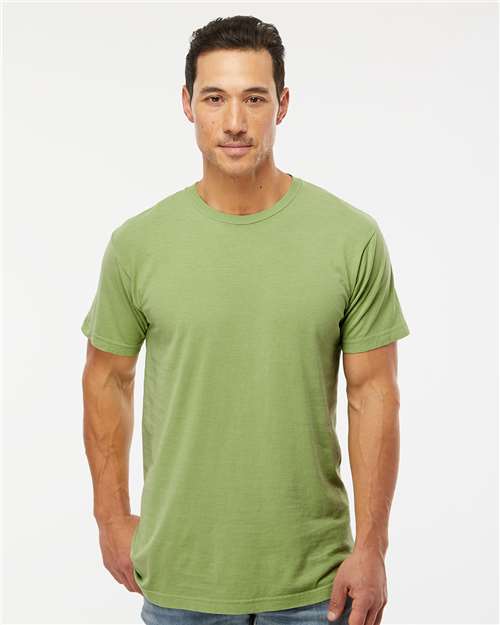 M&O 6500M - T-shirt unisexe teint sur pièce vintage