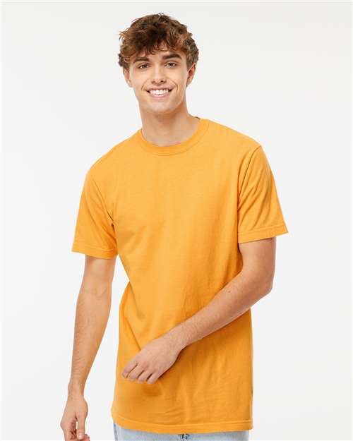 M&O 6500M - T-shirt unisexe teint sur pièce vintage