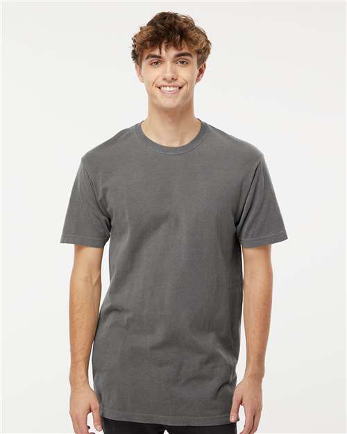 M&O 6500M - T-shirt unisexe teint sur pièce vintage