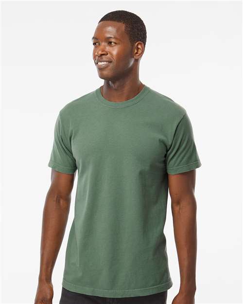 M&O 6500M - T-shirt unisexe teint sur pièce vintage