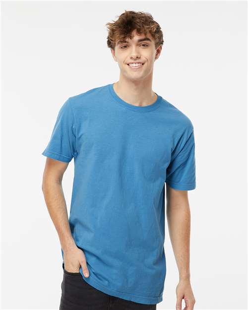 M&O 6500M - T-shirt unisexe teint sur pièce vintage