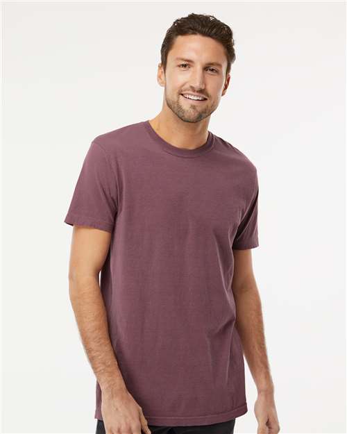 M&O 6500M - T-shirt unisexe teint sur pièce vintage