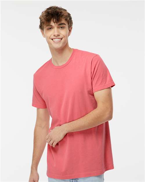 M&O 6500M - T-shirt unisexe teint sur pièce vintage