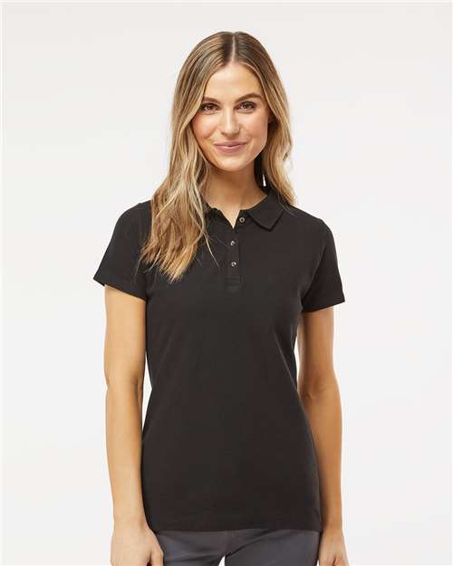 M&O 7600 - Polo piqué Ringspun femme