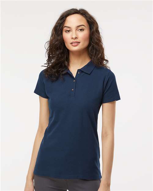 M&O 7600 - Women's Ringspun Pique Polo
