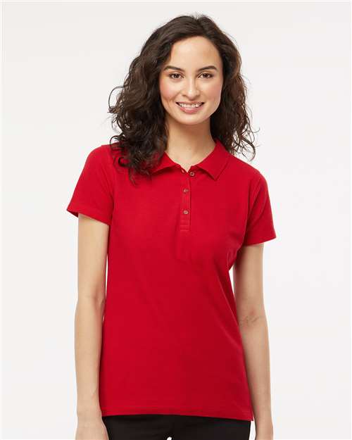 M&O 7600 - Women's Ringspun Pique Polo