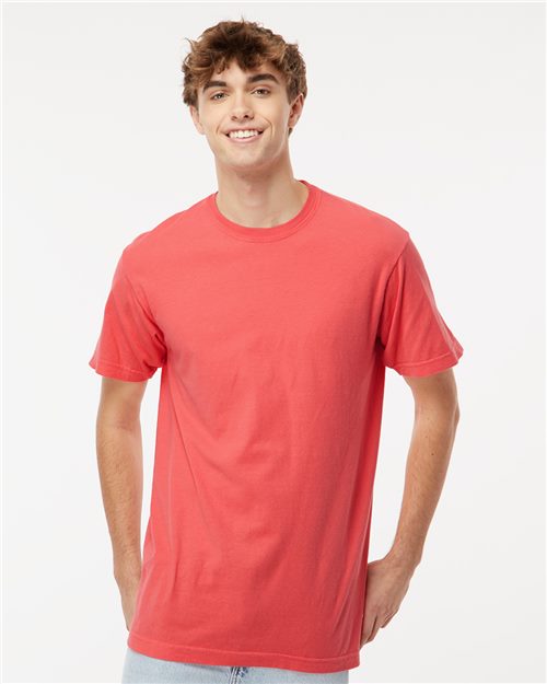 M&O 6500M - T-shirt unisexe teint sur pièce vintage