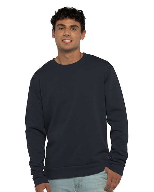 Sweat-shirt ras-du-cou unisexe Malibu Next Level