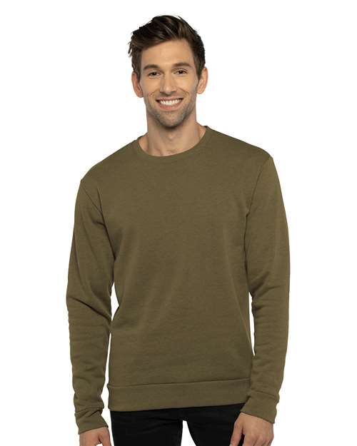 Sweat-shirt ras-du-cou unisexe Malibu Next Level