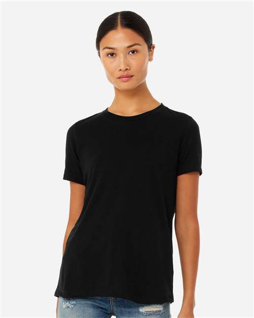 BELLA + CANVAS 6400CVC - Women’s Relaxed Fit Heather CVC Tee