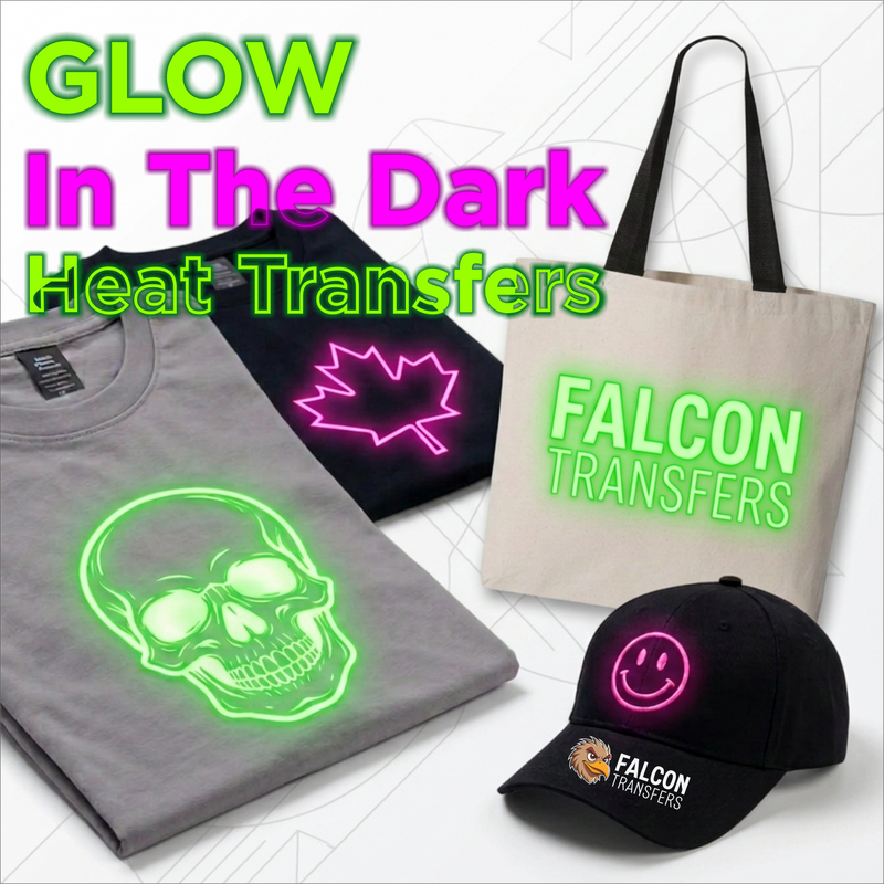Glow in the Dark Heat Transfers