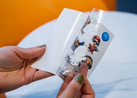 Preparing Your UV DTF Sticker for Application