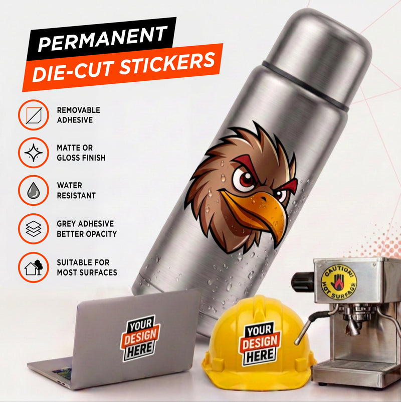 Permanent Die-Cut Stickers