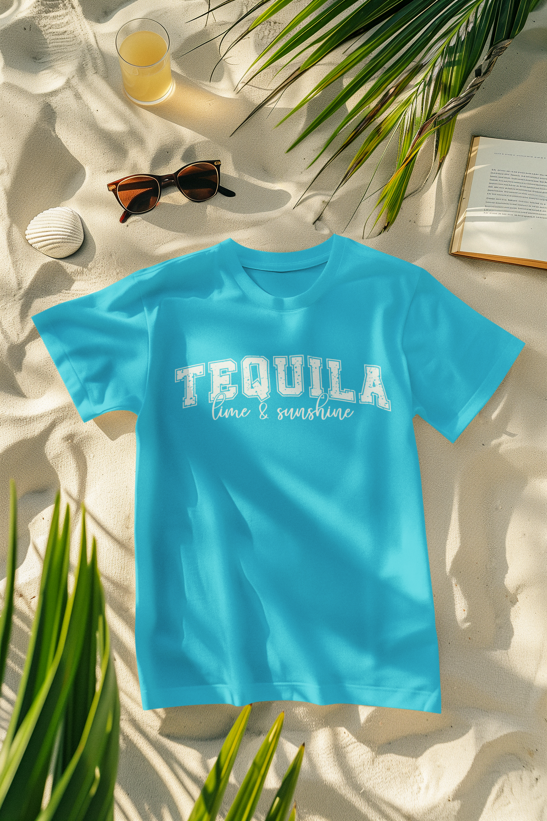 🍋 Tequila Lime Sunshine DTF Transfer FT251