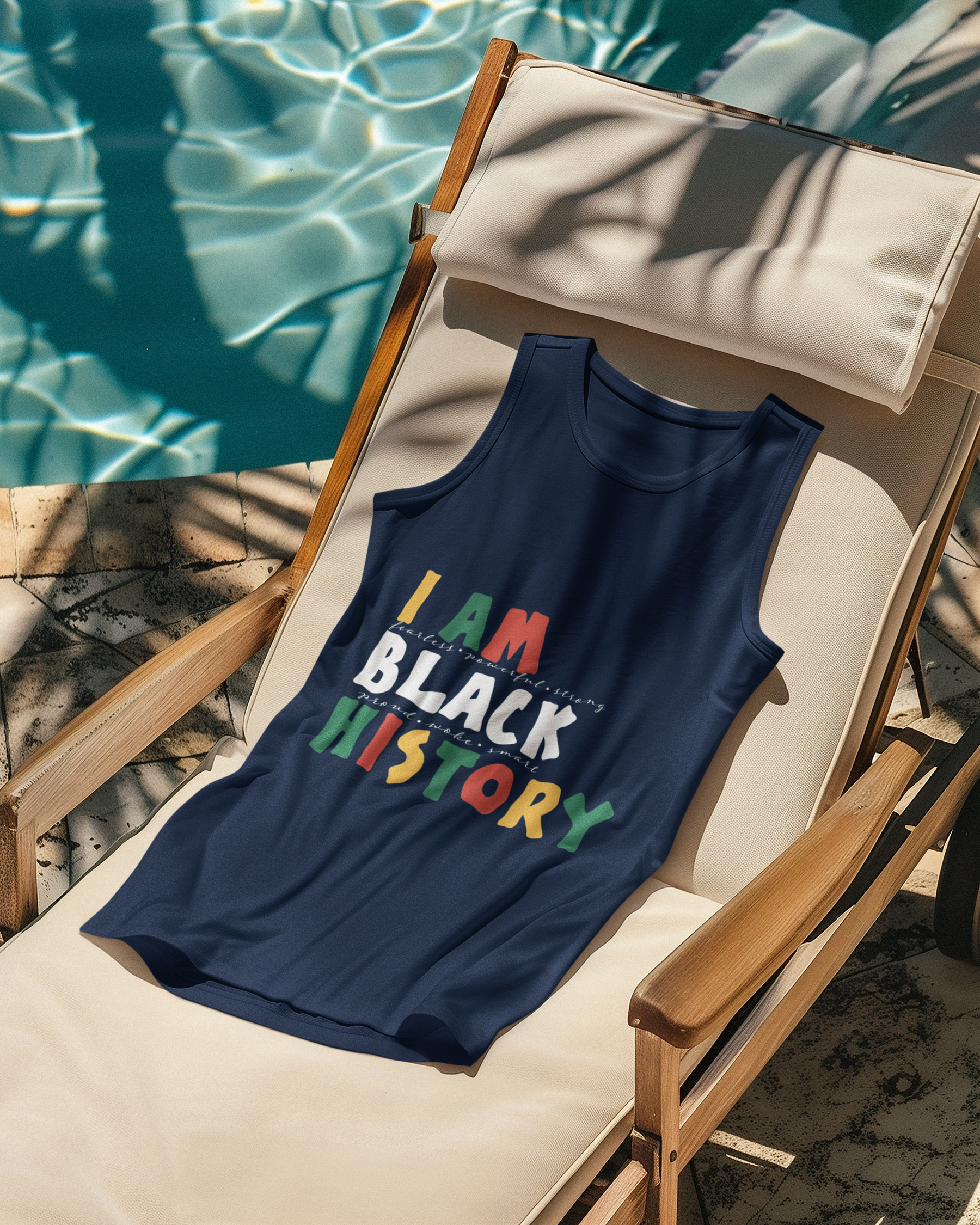 ✊🏾 I Am Black History Design DTF Transfer FT336