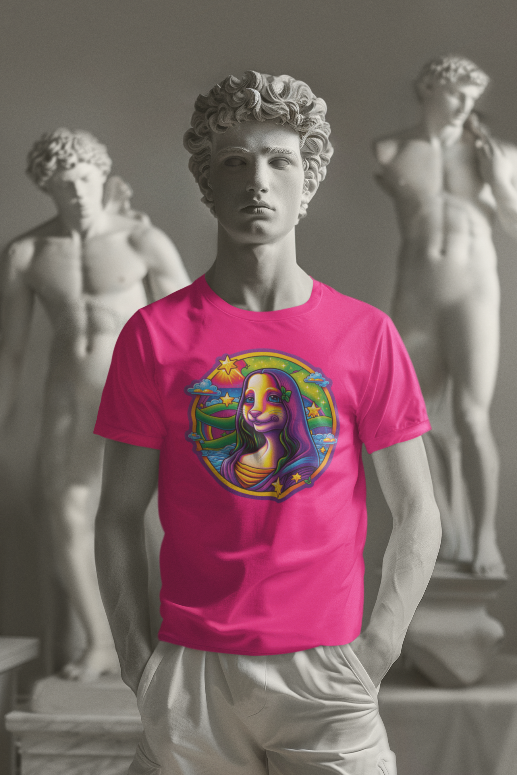 🖼️ Cat Lisa DTF Transfer  FT171