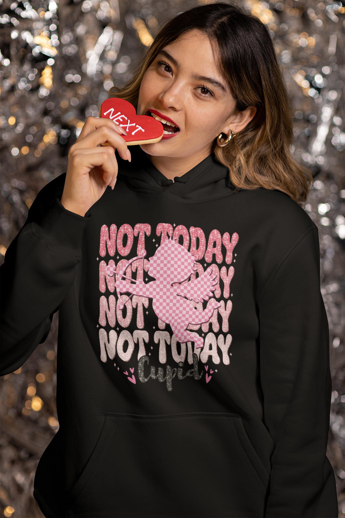 💘🏹 Not Today, Not Tomorrow, Not Ever – CUPID | DTF Transfer FT1084