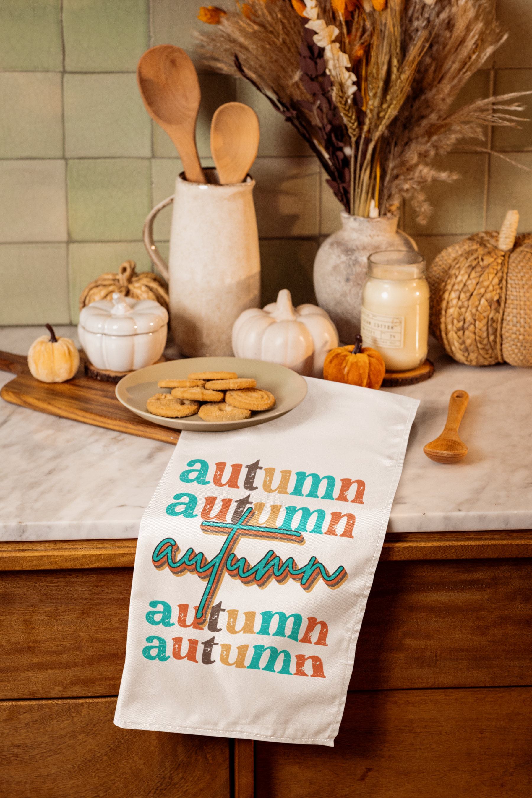 🍂✨ Retro Autumn  DTF Transfer  FT496