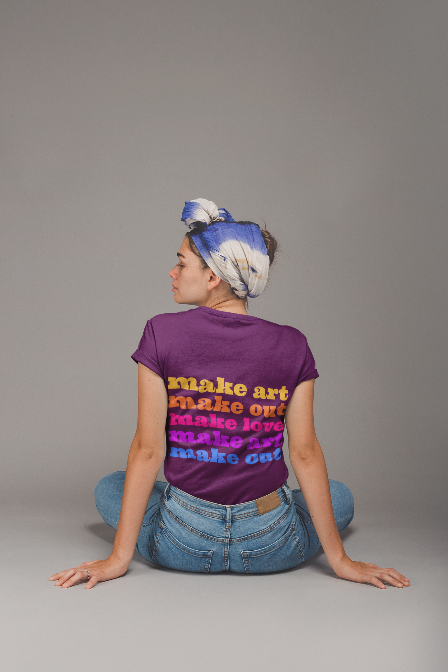 🖤 Make Art - Make Out - Make Love - Make Art | Bold Typography DTF Transfer FT836