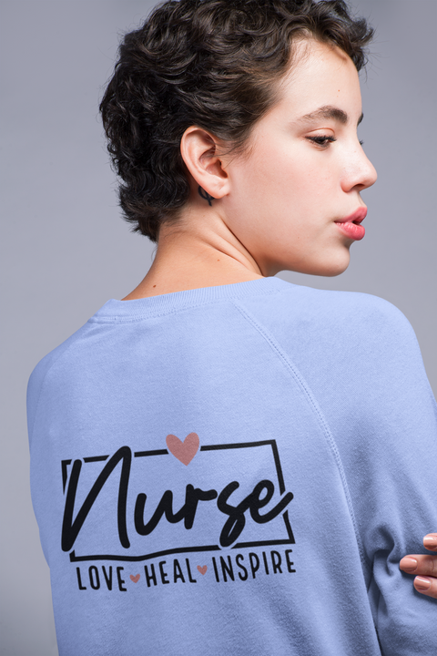 💉 Nurse Love Heal Inspire Design DTF Transfer FT218