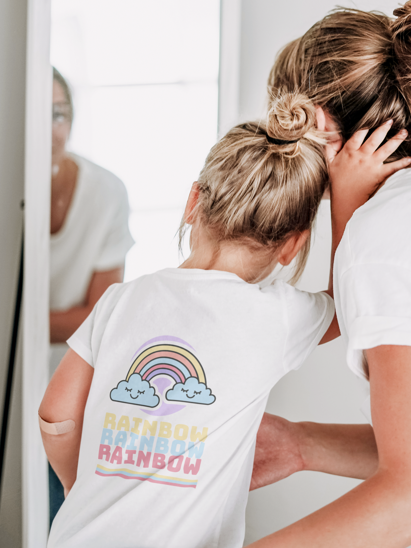 🌈☁️ RAINBOW RAINBOW RAINBOW | Pastel Joy DTF Transfer FT842