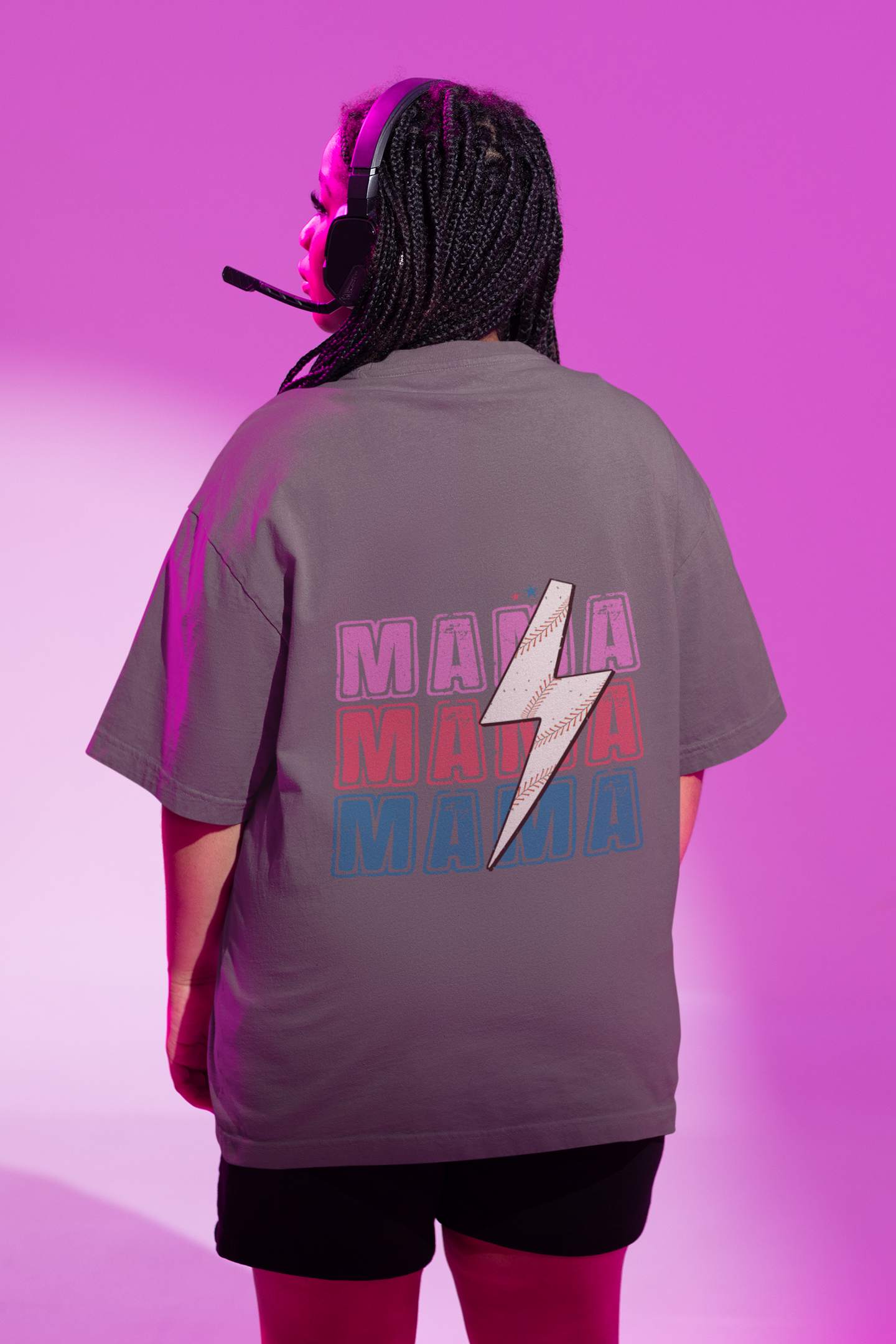 ⚾💖 Baseball Mama Design DTF Transfer FT304