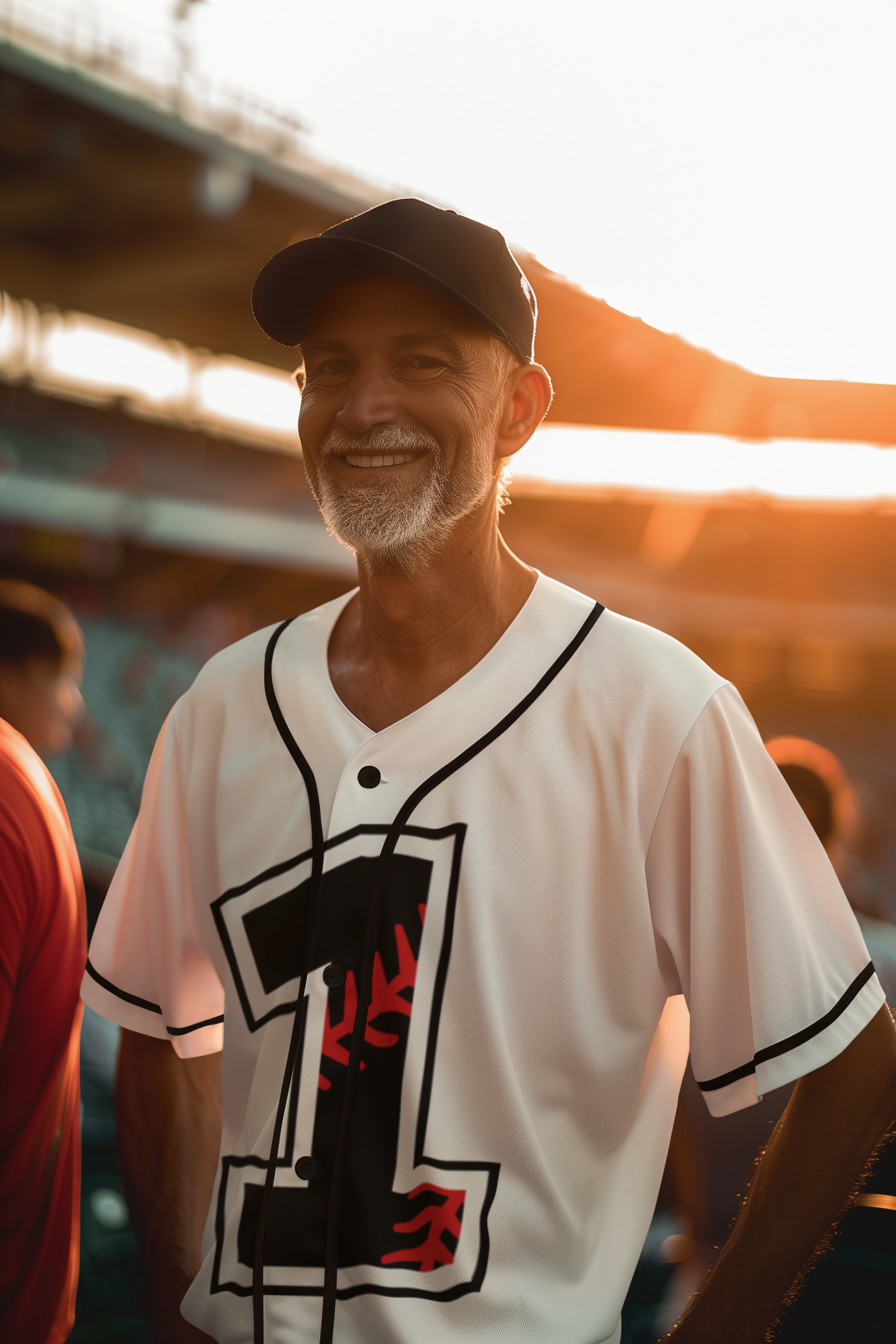 ⚾ Athletic Number “1” – Baseball Stitch | DTF Transfer FT1165