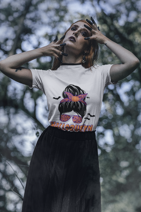 🎃👑 HalloQueen Black Design DTF Transfer FT310