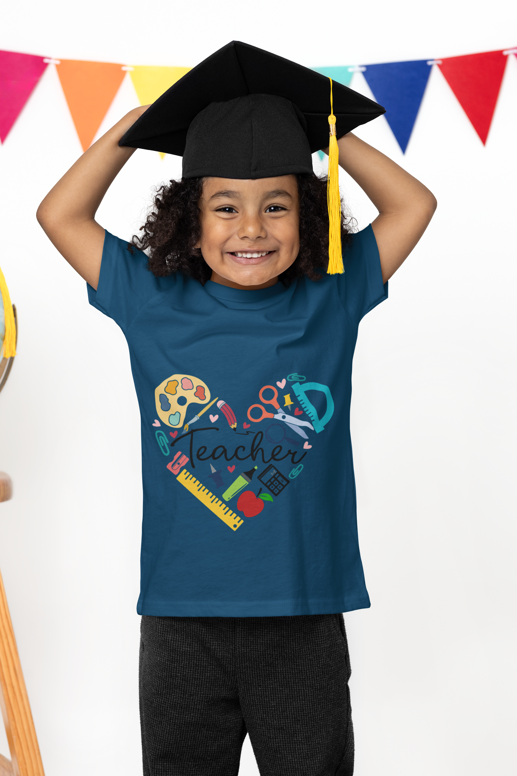 🍎 Made to Teach School Supplies Design DTF Transfer FT394