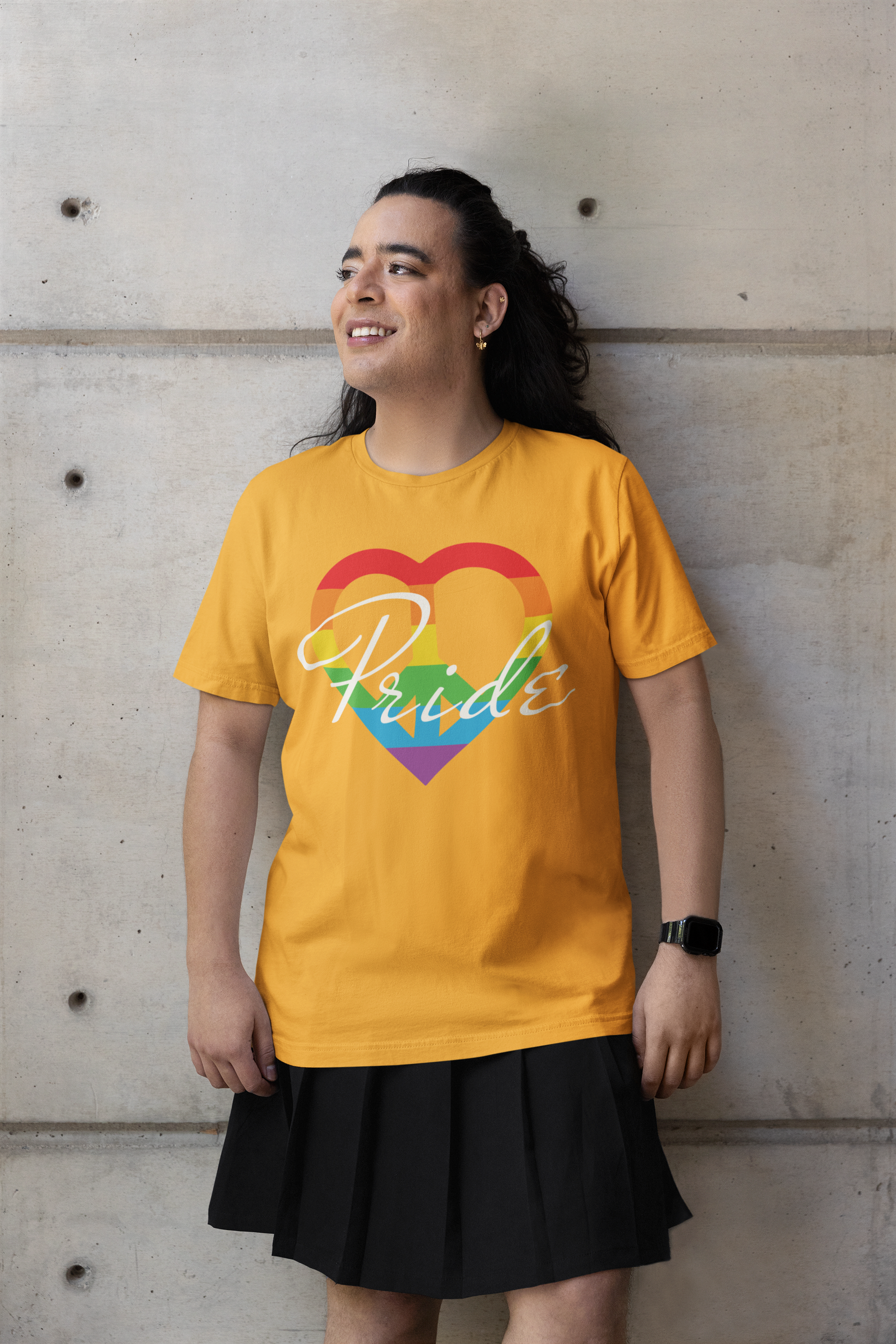 🏳️🌈 Pride | Rainbow Heart DTF Transfer FT695